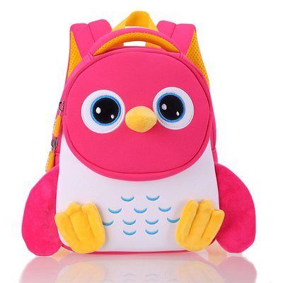 Penguen Su Geçirmez Çocuklar Sırt Çantası 3D Bebek Yürüyor Çocuk Okul Çantası Anaokulu