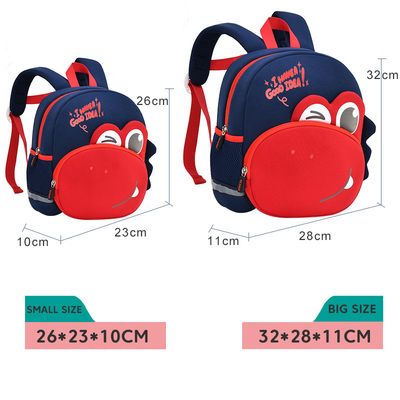 ODM Dinozor Çocuklar Sırt Çantası 3D Karikatür Yürüyor Anaokulu Mochila Erkek Kız 2-5 Yıl Için