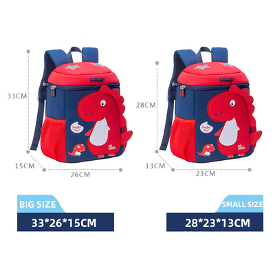 Yürüyor 3D Dinozor Anaokulu Mochila Erkek Kız Için Sevimli Karikatür Sırt Çantası
