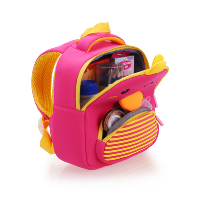 3D CuteWaterproof Çocuk Okul Sırt Çantası Çocuk Boys İçin Kuş Okul Çantaları