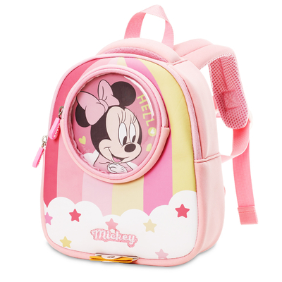 Minnie Mickey Su Geçirmez Çocuklar Sırt Çantası Disney Anaokulu Çocuk Anti Kayıp Mochila