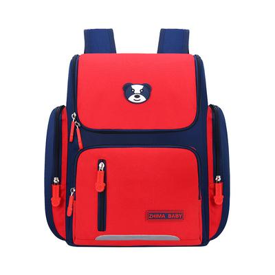 Birincil Deri Okul Sırt Çantaları Erkek Kız Çocuk Ortopedik Mochila 42*32*20 cm