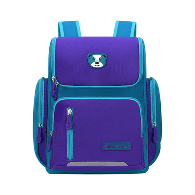 Birincil Deri Okul Sırt Çantaları Erkek Kız Çocuk Ortopedik Mochila 42*32*20 cm