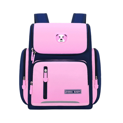 Birincil Deri Okul Sırt Çantaları Erkek Kız Çocuk Ortopedik Mochila 42*32*20 cm