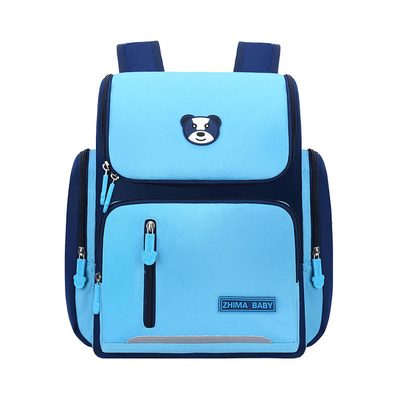 Birincil Deri Okul Sırt Çantaları Erkek Kız Çocuk Ortopedik Mochila 42*32*20 cm