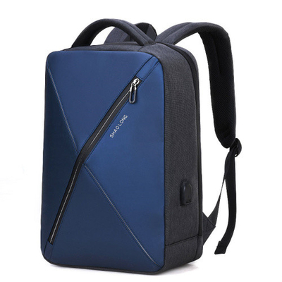 ODM USB Laptop Sırt Çantası Hırsızlığa Karşı 15.6 İnç Erkekler Seyahat Eğlence Okul Sırt Çantası