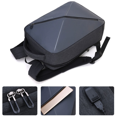 ODM USB Laptop Sırt Çantası Hırsızlığa Karşı 15.6 İnç Erkekler Seyahat Eğlence Okul Sırt Çantası