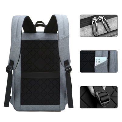 Yansıtıcı Mark Business Laptop Sırt Çantası Erkek Kadın Çok İşlevli Sırt Çantası