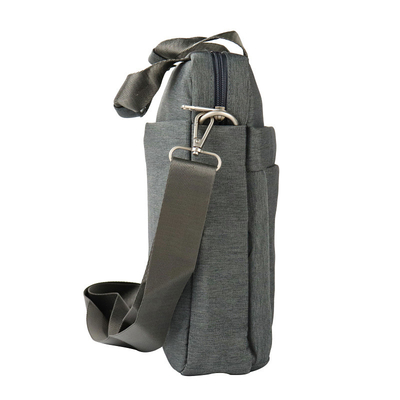 İş Naylon Postacı Çantaları Saplı Erkek Deri Crossbody Omuz Çantası