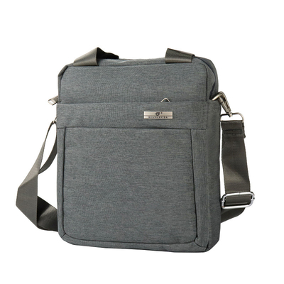 İş Naylon Postacı Çantaları Saplı Erkek Deri Crossbody Omuz Çantası