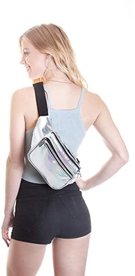 PU Rave Bum Bag Bel Paketi Kadın Erkek Çocuklar Küçük Orta Büyük