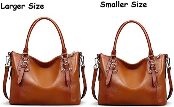 ODM Kadın Hakiki Deri Çanta Crossbody Satchel Top Saplı Bez Çanta