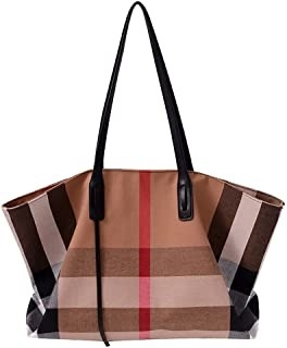 Kanvas Bayan Lüks Çanta Büyük Kapasiteli Ferah Bayan Crossbody Çanta