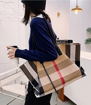 Kanvas Bayan Lüks Çanta Büyük Kapasiteli Ferah Bayan Crossbody Çanta